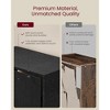 6-Cube Storage Shelf, Open Bookcase Organizer, 9.4" D x 25.8" W x 38.6" H, for Living Room, Office, Dining Room - 3 of 4