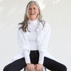 Lands' End Women's Lightweight Jersey Skimming Long Sleeve Turtleneck - 4 of 4