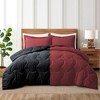 Peace Nest Lightweight Reversible Microfiber Down Alternative Comforter Set - 2 of 4