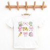 The Juniper Shop Coquette Watercolor School Chart Youth Short Sleeve Tee - 3 of 4