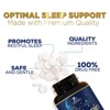 Melatonin 10mg Tablets Extra Strength Sugar Free Sleep Support for Adults - 120 Count - 3 of 4