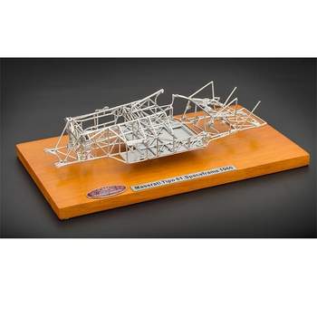 1960 Maserati Tipo 61 Birdcage Spaceframe 1/18 Diecast Model by CMC