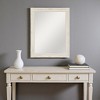 HomeRoots 40" White Wood Ornate Framed Accent Mirror - 2 of 4