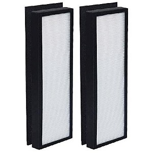 Nispira True HEPA Filter Carbon Pre Filter Compatible with Breathe T500 Tower Air Purifier. Compared to Part TF60 TF60-Pure, 2 Packs - 1 of 4