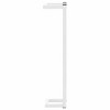 vidaXL Towel Rack White 4.9 in.x4.9 in.x23.6 in. Steel - 4 of 4