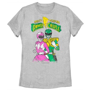 Women's Power Rangers Mighty Morphin Power Couple T-Shirt - 1 of 4