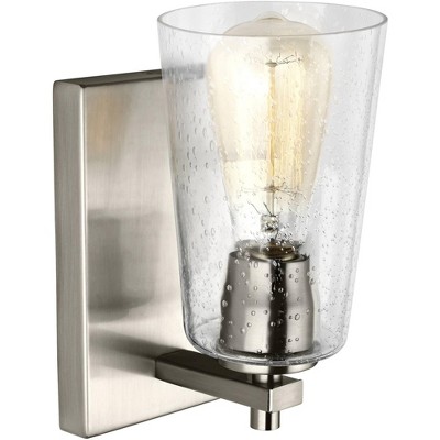Generation Lighting Mercer 9" High Satin Nickel Wall Sconce, 4 of 5