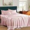 Cooling Sheets - Lyocell Cotton Sheet Set, GentleSoft™, Silky & Breathable Eucalyptus Bed Sheets with Deep Pocket - 2 of 4