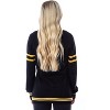 Harry Potter Womens Hufflepuff House Open Front Cardigan Juniors Knit Sweater - 3 of 3