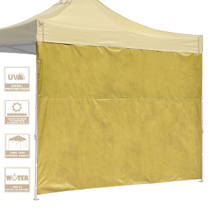 InstaHibit Universal Sidewall UV50+ Fit 10x10 Ft Pop up Canopy 1 Piece Party - 1 of 4