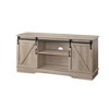 65" Composite Wood TV Stand with 2 Sliding Doors and Multiple Storage Compartments for Living Room - 2 of 4