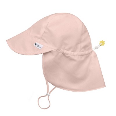 Green Sprouts Baby/toddler Upf 50  Eco Flap Hat - Light Coral - 9/18 Months : Target