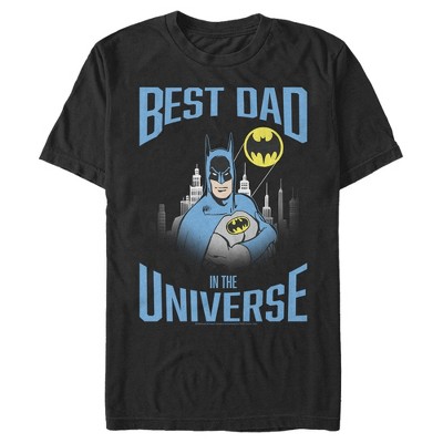 Men's Batman Best Dad in the Universe T-Shirt