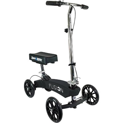 KneeRover Fusion Patented Knee Scooter Crutch Alternative with 4 Wheel Steering