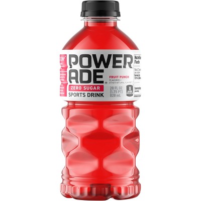 POWERADE Zero Fruit Punch Sports Drink - 28 fl oz Bottle