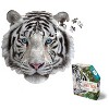 Madd Capp Puzzles: I AM White Tiger - 300 Pieces - Animal Shaped Jigsaw Puzzle - 2 of 3