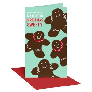 Recycled Paper Greetings Christmas Money and Gift Card Holder Make Your Recycled Paper Greetings Christmas Sweet - 1 of 4