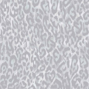 Nicole Miller Laid Back Leopard Oyster Peel & Stick Wallpaper - 1 of 3
