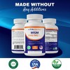 MSM 2000 mg with Vitamin C 75mg - 180 Veg Capsules - 3 of 4