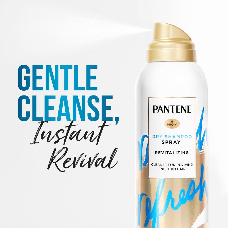 Pantene Pro-V Sulfate Free No Residue Dry Shampoo Hair Spray - 4.2oz, 4 of 12