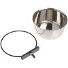 ProSelect Stainless Steel Coop Cups — Versatile Coop Cups for Pet and Animal Cages, 16-Ounce,silver - 4 of 4