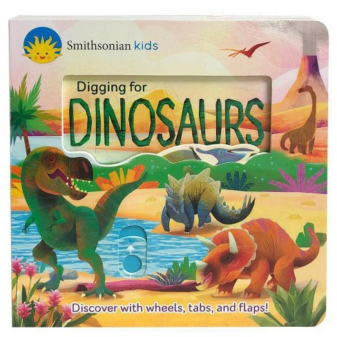 digging for dinosaurs deluxe activity board book by jaye garnett board book target
