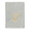 Linum Home Textiles 100% Turkish Cotton MONICA Gold Thread 3PC Embellished Towel Set - 4 of 4