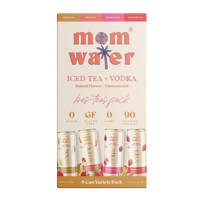 Mom Water Hard Ice Tea Vodka - 8pk/355ml Cans