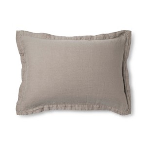 Afternoon Tea Lightweight Linen Pillow Sham (Standard) - Fieldcrest , Size: Standard Sham