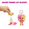 Yummiland Lip Gloss Doll: Mystery Color Change - Mila Mallows Includes DIY Lip Gloss + Removable Keychain - 3 of 4
