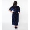 Unique Vintage 1970s Women's Wrap Midi Dress - 3 of 4