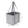 REGALWOVEN Fabric Collapsible Sturdy Lightweight Storage Bins 13*9.8*11in 3 Pcs - 4 of 4