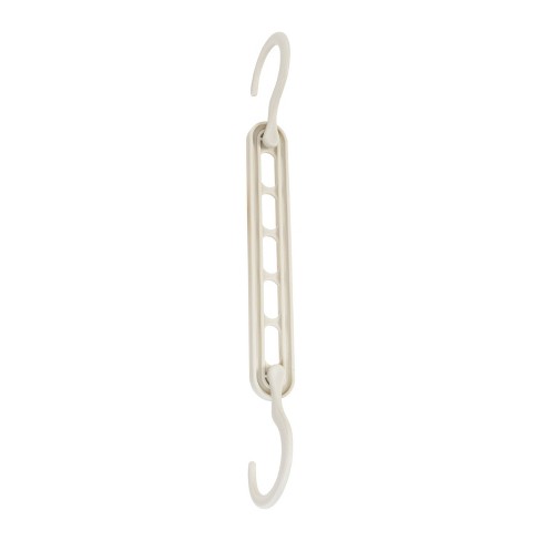 Honey-can-do 20pk Cascading Collapsible White Plastic Hangers : Target