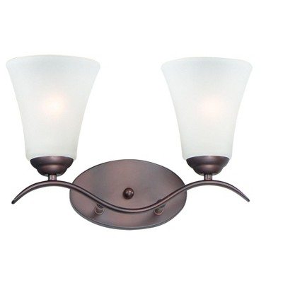 Maxim Lighting Vital 2 - Light Vanity in  Oil Rubbed Bronze