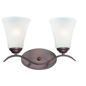 Maxim Lighting Vital 2 - Light Vanity in  Oil Rubbed Bronze - 1 of 3