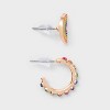 Pride Adult Festival Accessory Earring Set - Gold - 3 of 3