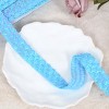 Sewing Sequin Trim 0.9 Inch 4 Row, 25 Yards Glitter Sequin Ribbon Metallic Stretch Bling Strip DIY Craft Decoration - 3 of 4