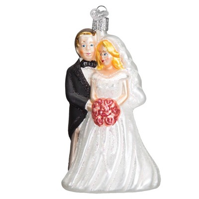 wedding christmas ornament