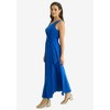 Jessica London Women's Plus Size Tie Waist Dress - 4 of 4