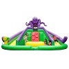 JumpOrange 10' x 16' Octopus Water Park and Dual Lane Slide with Blower - 2 of 4