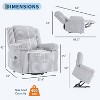 Coucheta Power Lift Recliner - Heat & Massage, Electric Lift, Plush Padded Seat, Back Support & Armrests, for Elderly and Mobility Impaired - 2 of 4