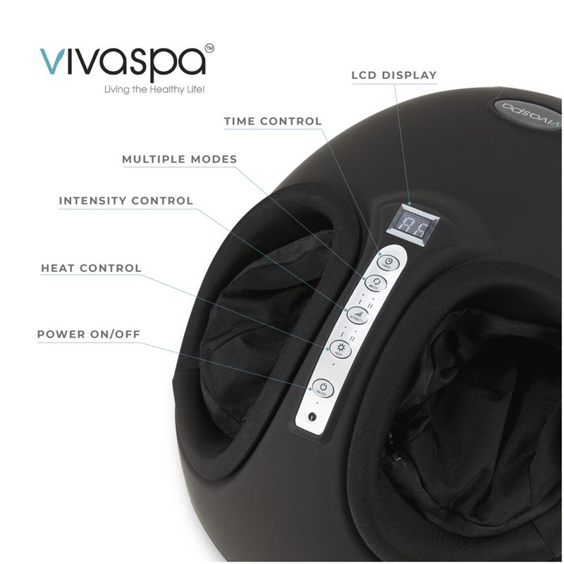 Vivaspa 360 Degree Air Pressure Foot Massager, 4 of 6