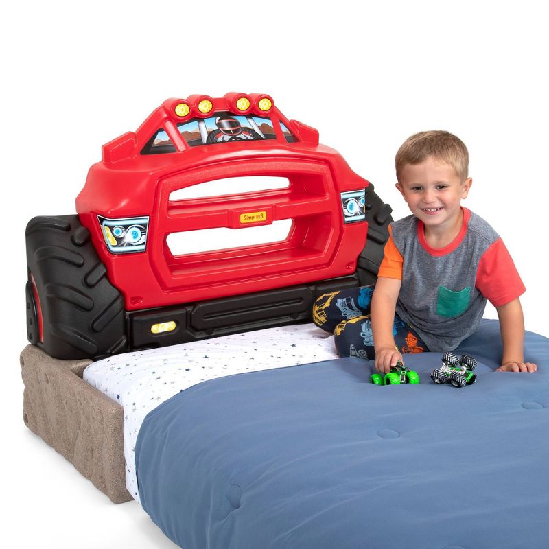 Kids&#39; Headboard Extreme Monster Truck - Simplay3, 4 of 15