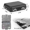 iMounTEK "188-Piece Portable Fishing Accessory Kit with Hooks, Sinkers, Lures, Weights & Tackle Box"Transparent - 3 of 4