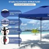 Anybear 10x10FT Navy Blue Pop Up Canopy Tent with 2 Sidewalls - 2 of 4
