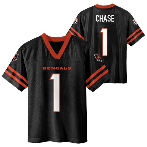 JA'MARR CHASE CINCINNATI BENGALS NFL OLIVE SALUTE TO SERVICE MEN popular XL JERSEY. NWT