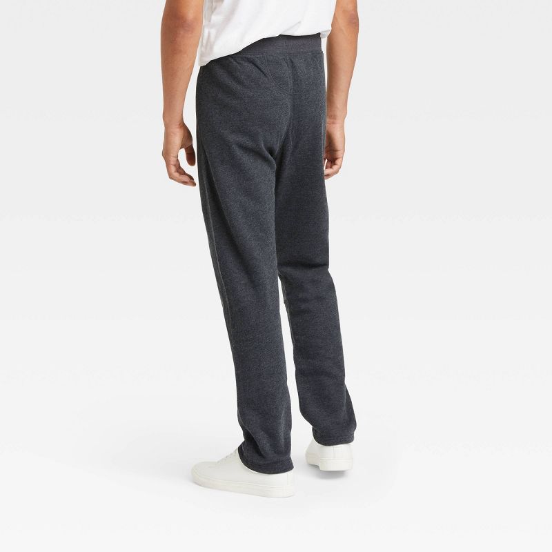 Men's Tapered Ultra Soft Adaptive Seated Fit Fleece Pants - Goodfellow & Co™, 2 of 4