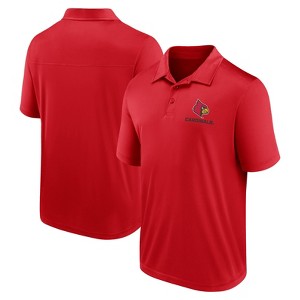 NCAA Louisville Cardinals Men's Polo T-Shirt - 1 of 3