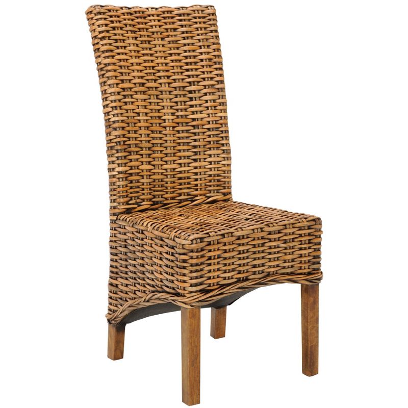 Isla Dining Chair (Set of 2) - Brown - Safavieh, 3 of 6