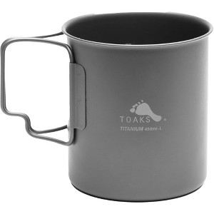 TOAKS 450ml Ultralight Titanium Cup - 1 of 2